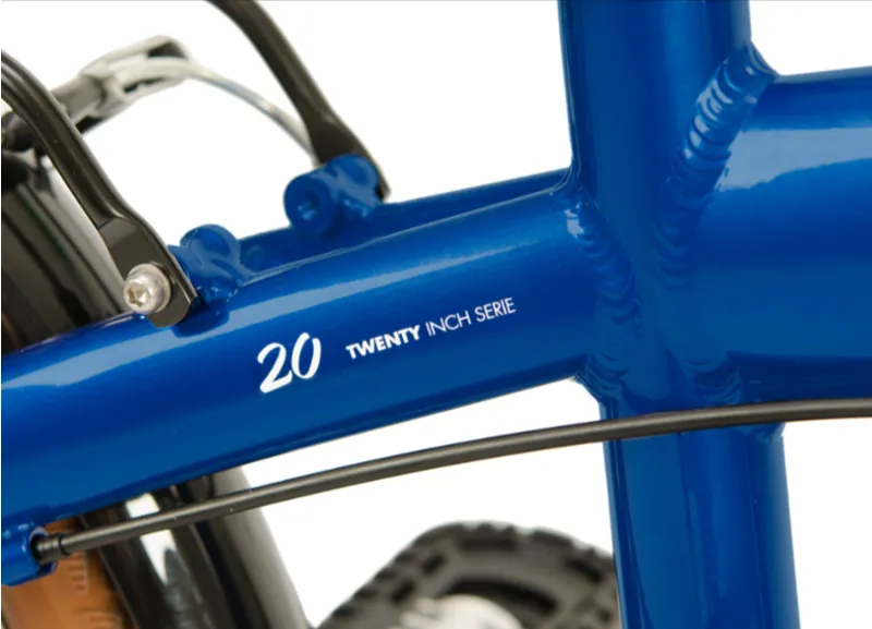 Raleigh Stowaway 20 Blue 11inch Folding Bike-4